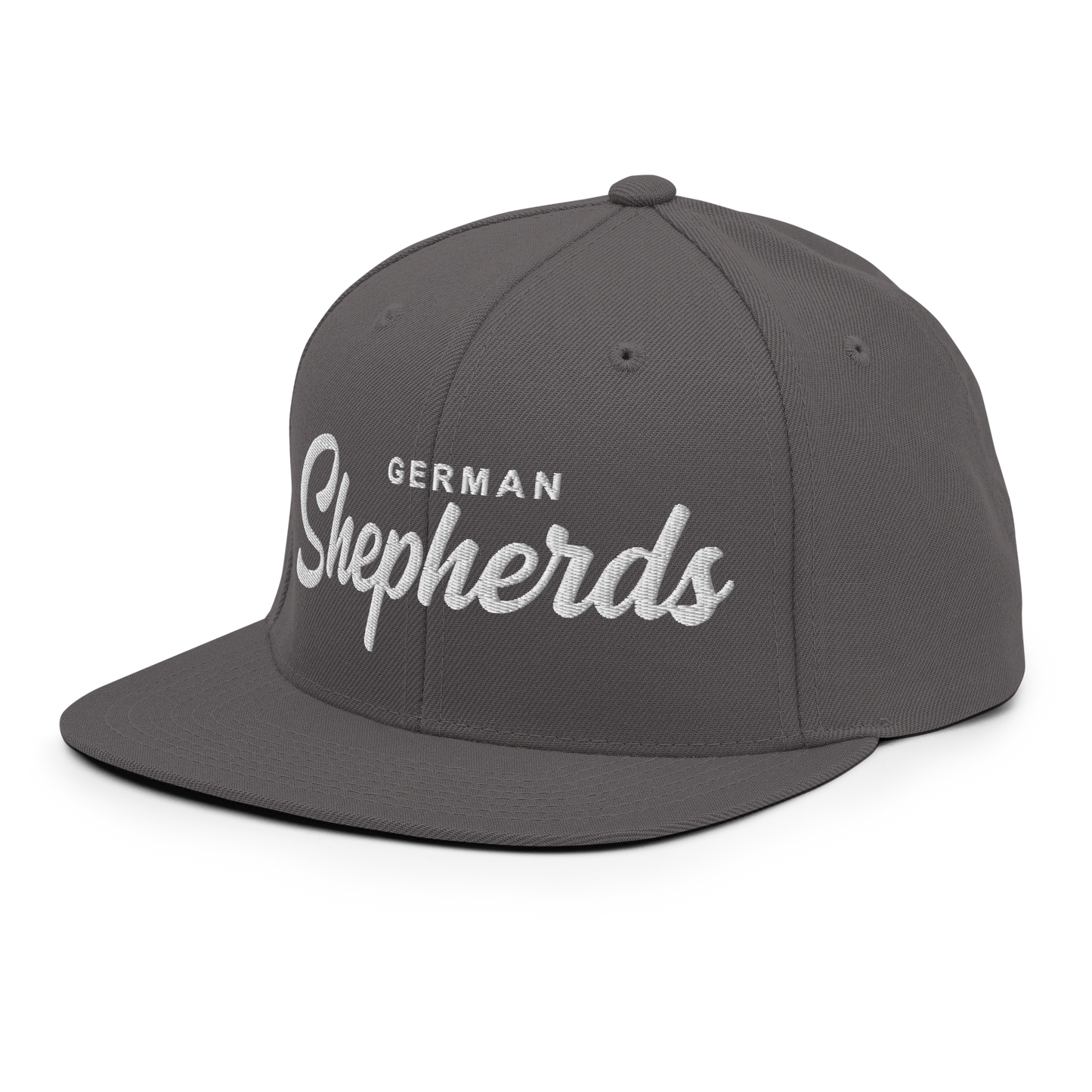 German Shepherds Retro Snapback, Embroidered Print