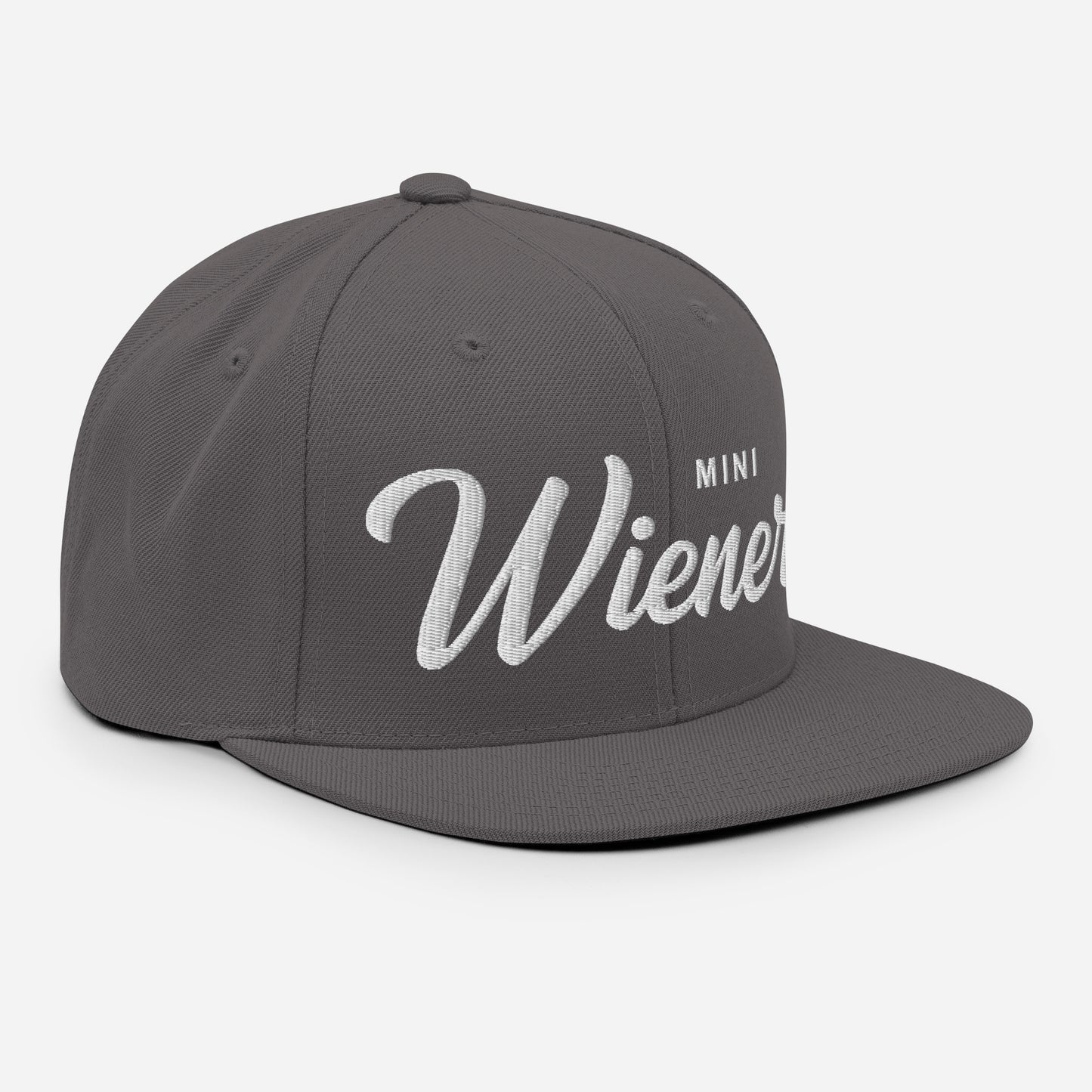 MINI Wieners (Mini Dachshund) Retro Snapback, Embroidered Print