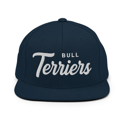 Bull Terriers Retro Snapback, Embroidered Print