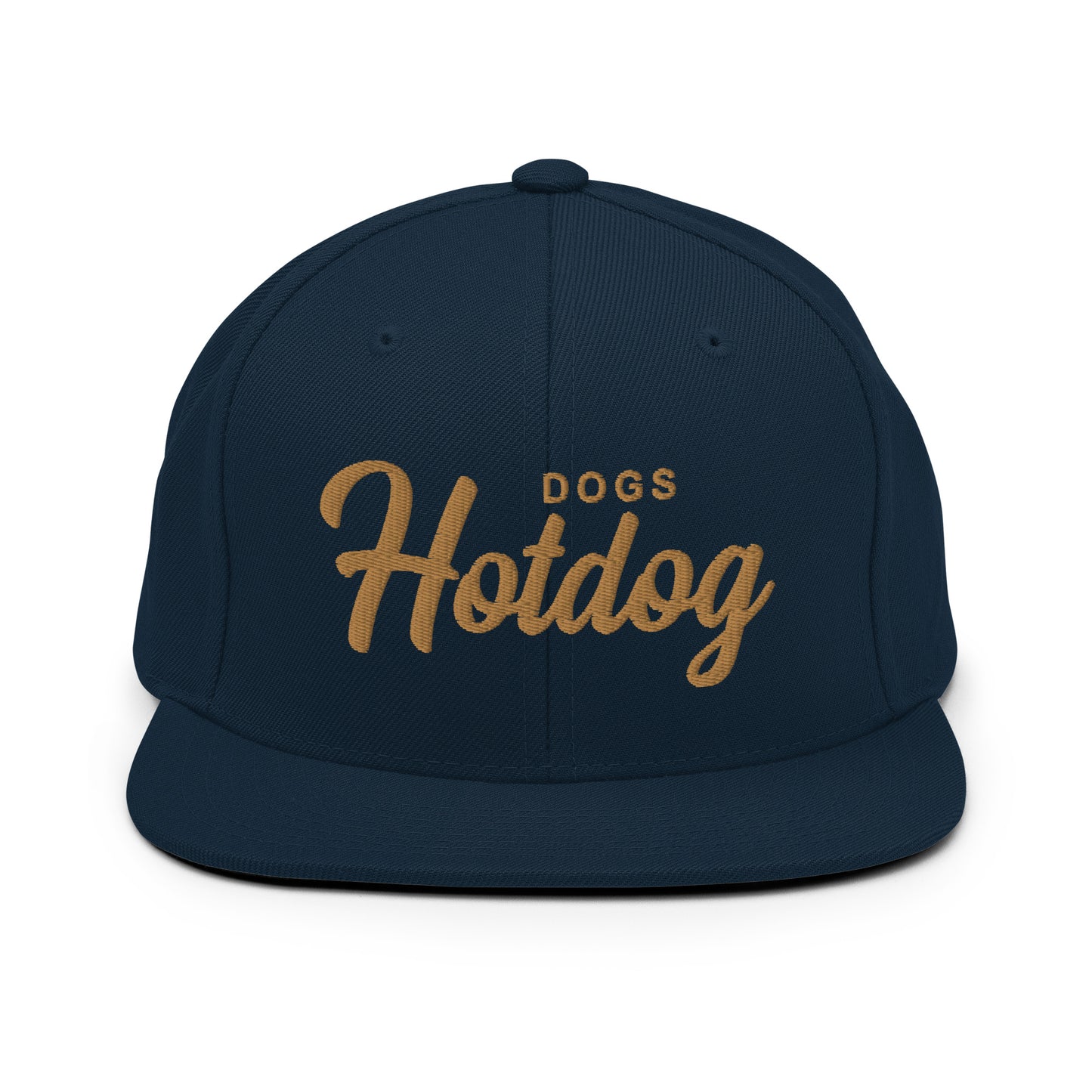 Hotdog DOGS Retro Snapback, Embroidered Print