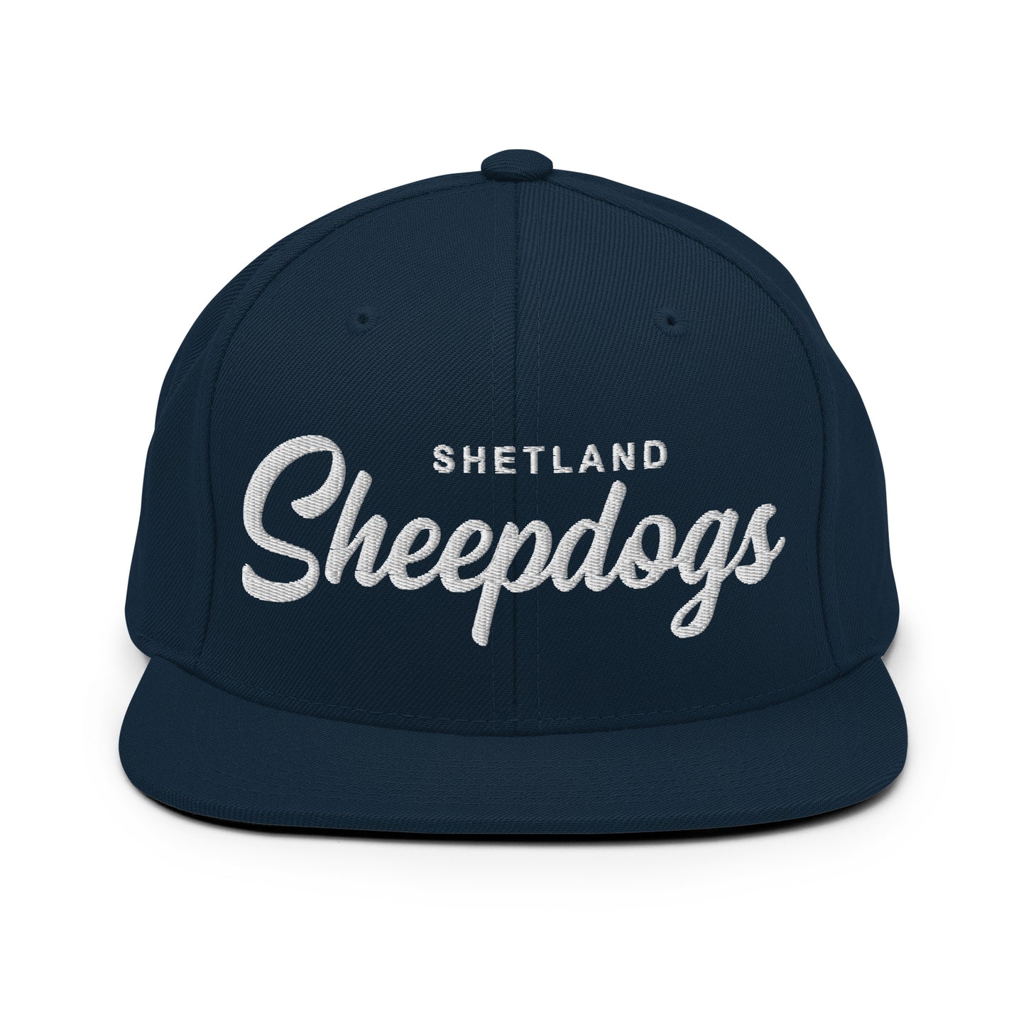 Shetland Sheepdogs Retro Snapback, Embroidered Print