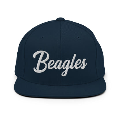 Beagles Retro Snapback, Embroidered Print