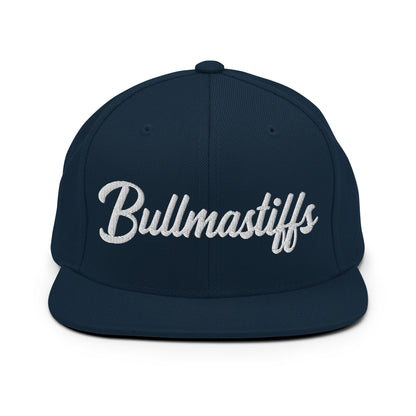 Bullmastiffs Retro Snapback, Embroidered Print