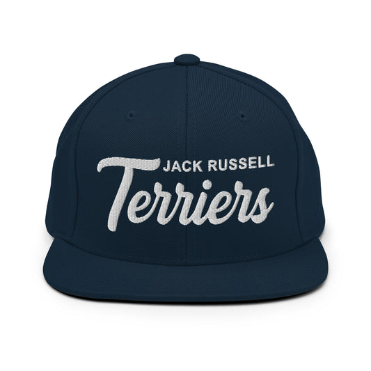 JACK RUSSELL Terriers Retro Snapback, Embroidered Print