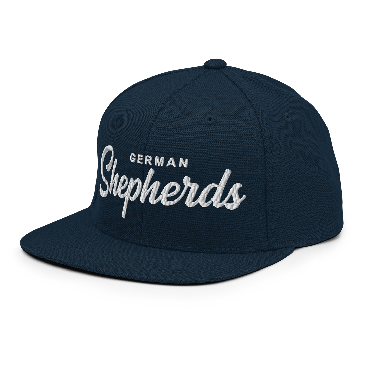 German Shepherds Retro Snapback, Embroidered Print