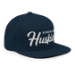 Siberian Huskies Retro Snapback, Embroidered Print