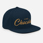 Chocolate LABS Retro Snapback, Embroidered Print