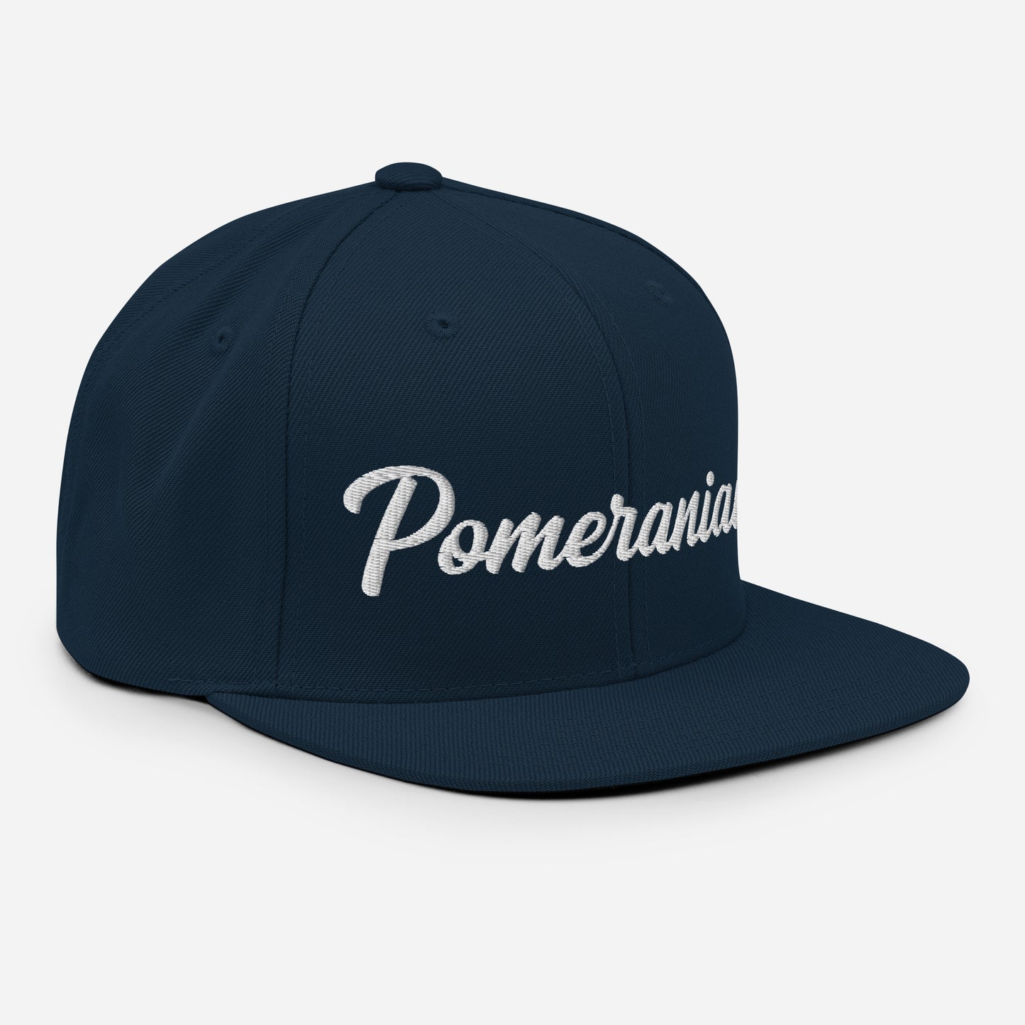 Pomeranians Retro Snapback, Embroidered Print