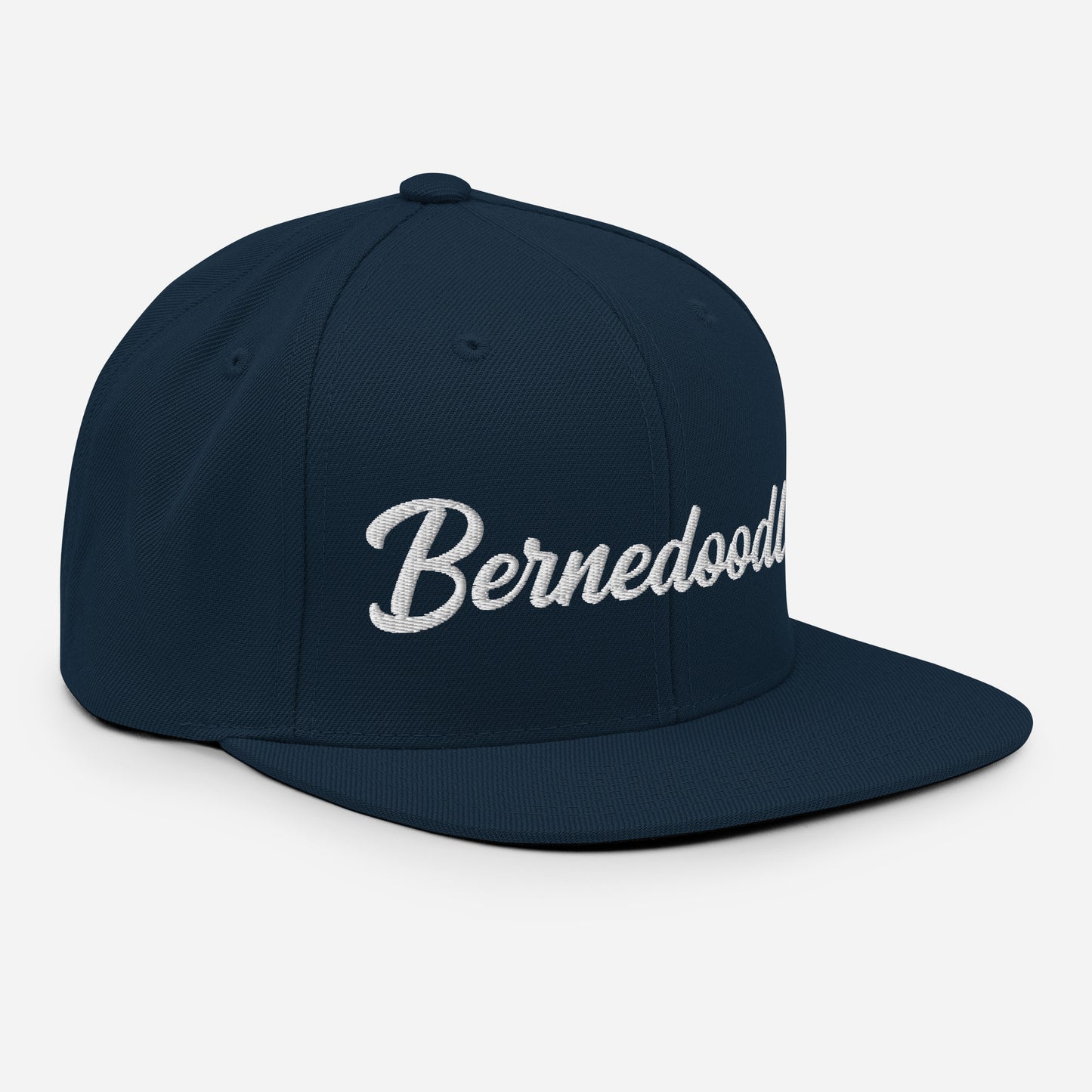 Bernedoodles Retro Snapback, Embroidered Print