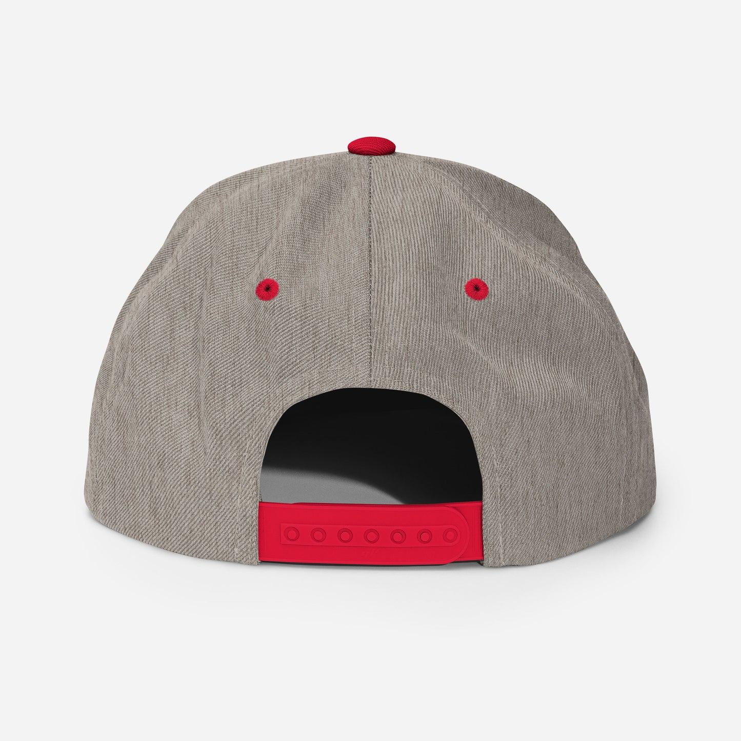 Happy Howlidays Retro Snapback, Embroidered Print