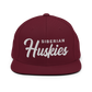 Siberian Huskies Retro Snapback, Embroidered Print