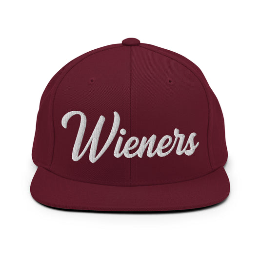 Wieners (Dachshunds) Retro Snapback, Embroidered Print