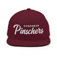 Doberman Pinschers Retro Snapback, Embroidered Print