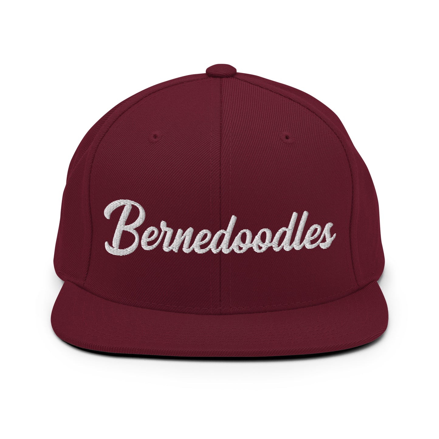 Bernedoodles Retro Snapback, Embroidered Print