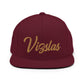 Vizslas Retro Snapback, Light Brown Embroidered Print