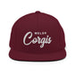 Welsh Corgis Retro Snapback, Embroidered Print