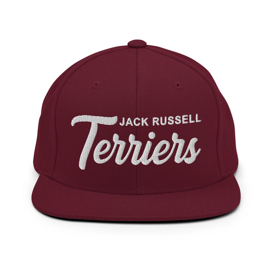 JACK RUSSELL Terriers Retro Snapback, Embroidered Print