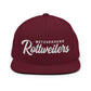 Rottweilers Metzgerhund Retro Snapback, Embroidered Print