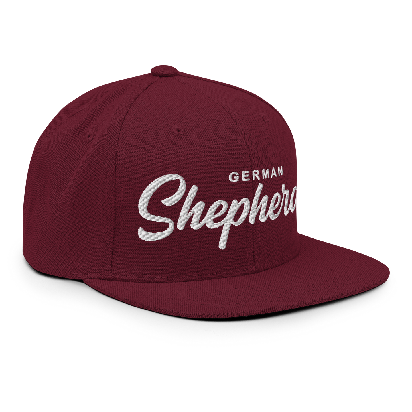 German Shepherds Retro Snapback, Embroidered Print