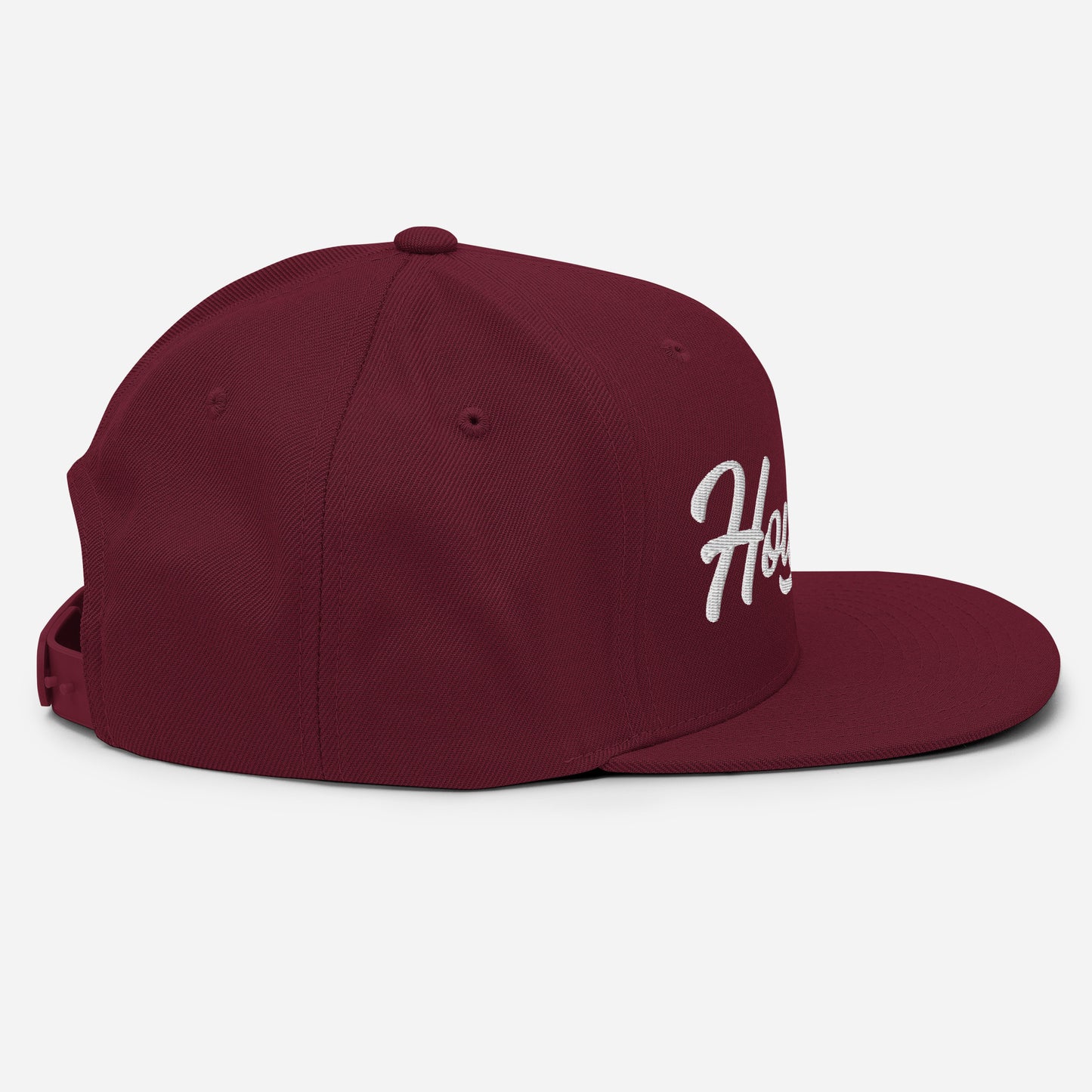 Happy Howlidays Retro Snapback, Embroidered Print