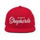 German Shepherds Retro Snapback, Embroidered Print