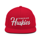 Siberian Huskies Retro Snapback, Embroidered Print