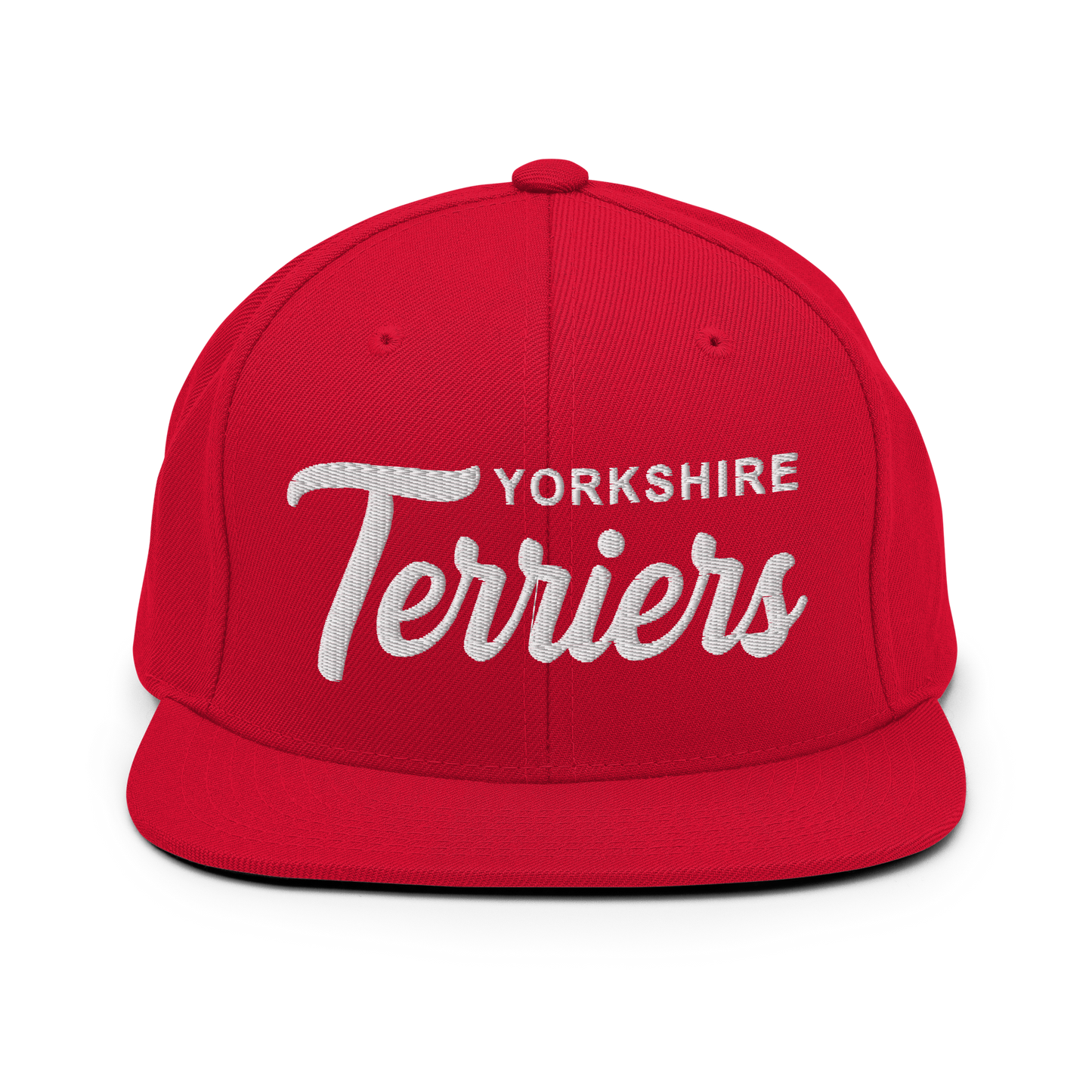 YORKSHIRE Terriers Retro Snapback, Embroidered Print