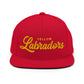 YELLOW Labradors Retro Snapback, Embroidered Print