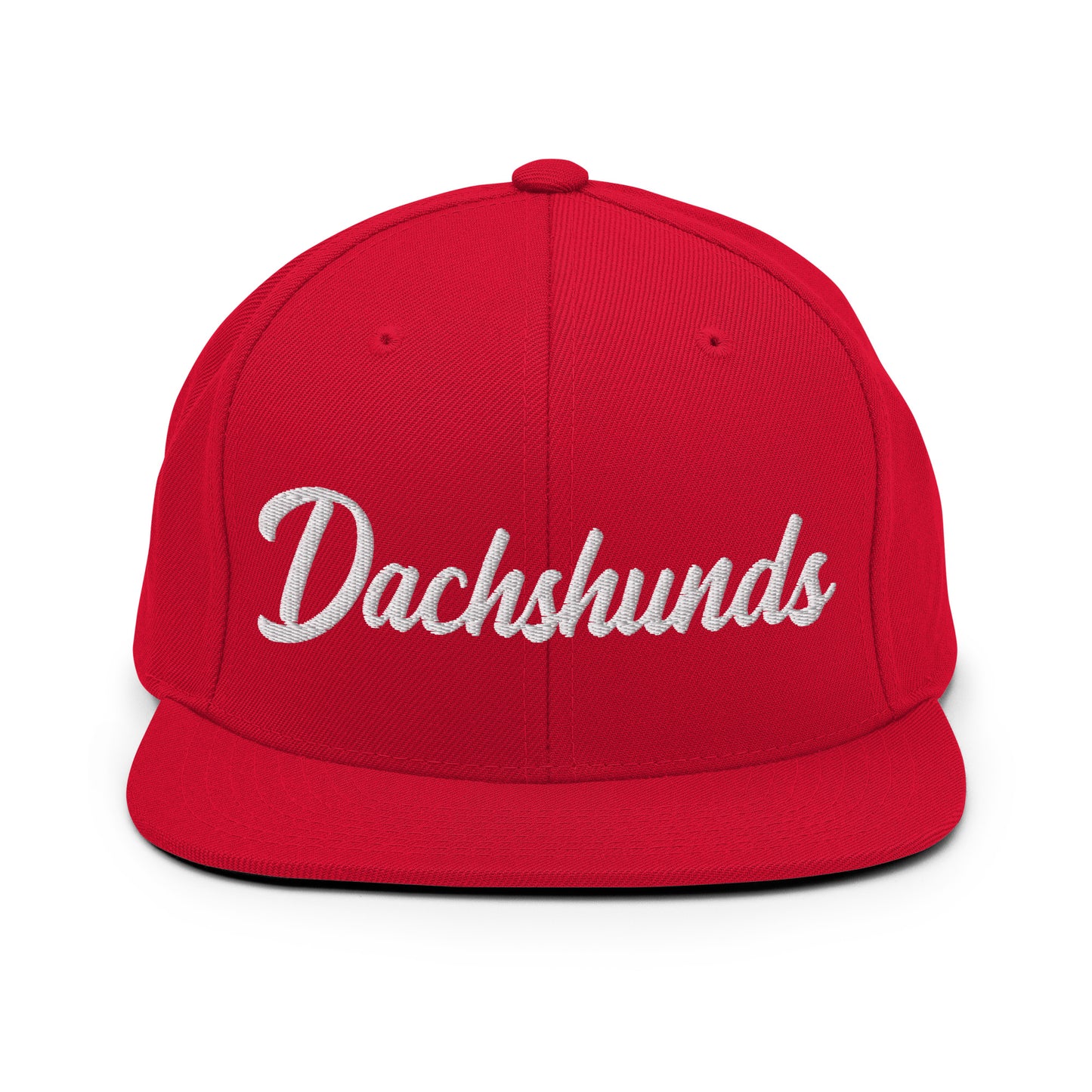 Dachshunds Retro Snapback, Embroidered Print