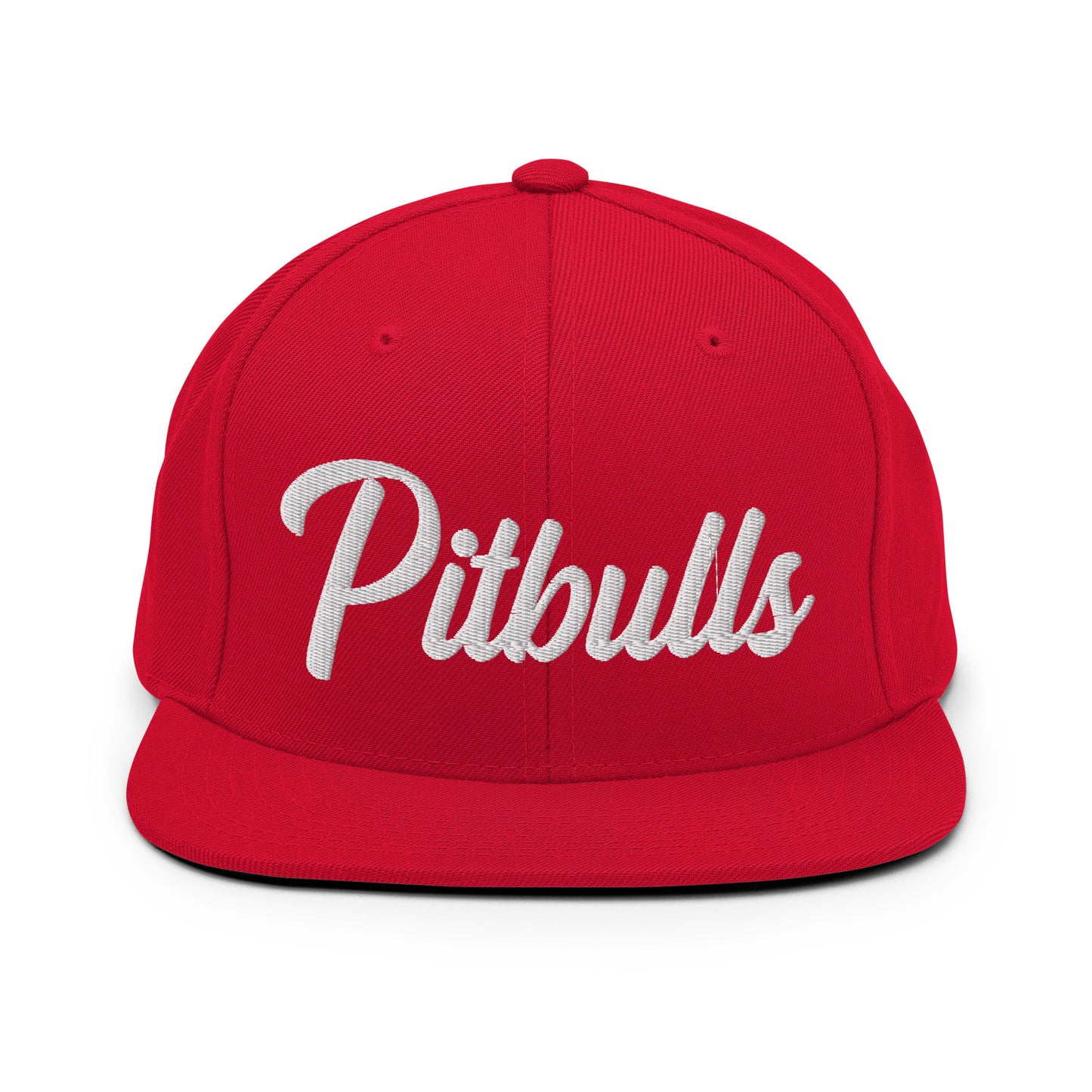 Pitbulls Retro Snapback, Embroidered Print