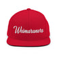 Weimaraners Retro Snapback, Embroidered Print