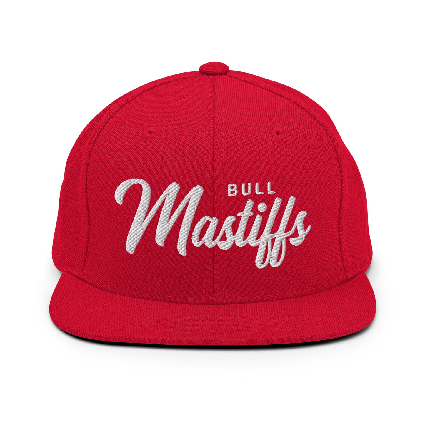 BULL Mastiffs Retro Snapback, Embroidered Print