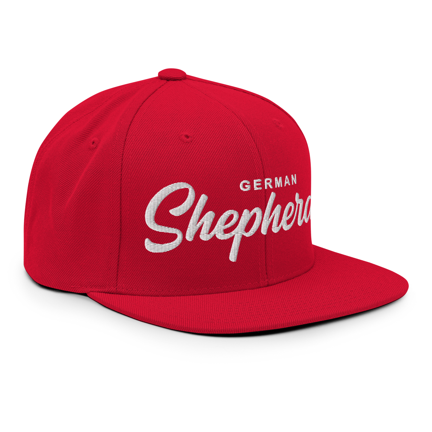 German Shepherds Retro Snapback, Embroidered Print