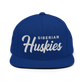 Siberian Huskies Retro Snapback, Embroidered Print