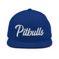 Pitbulls Retro Snapback, Embroidered Print