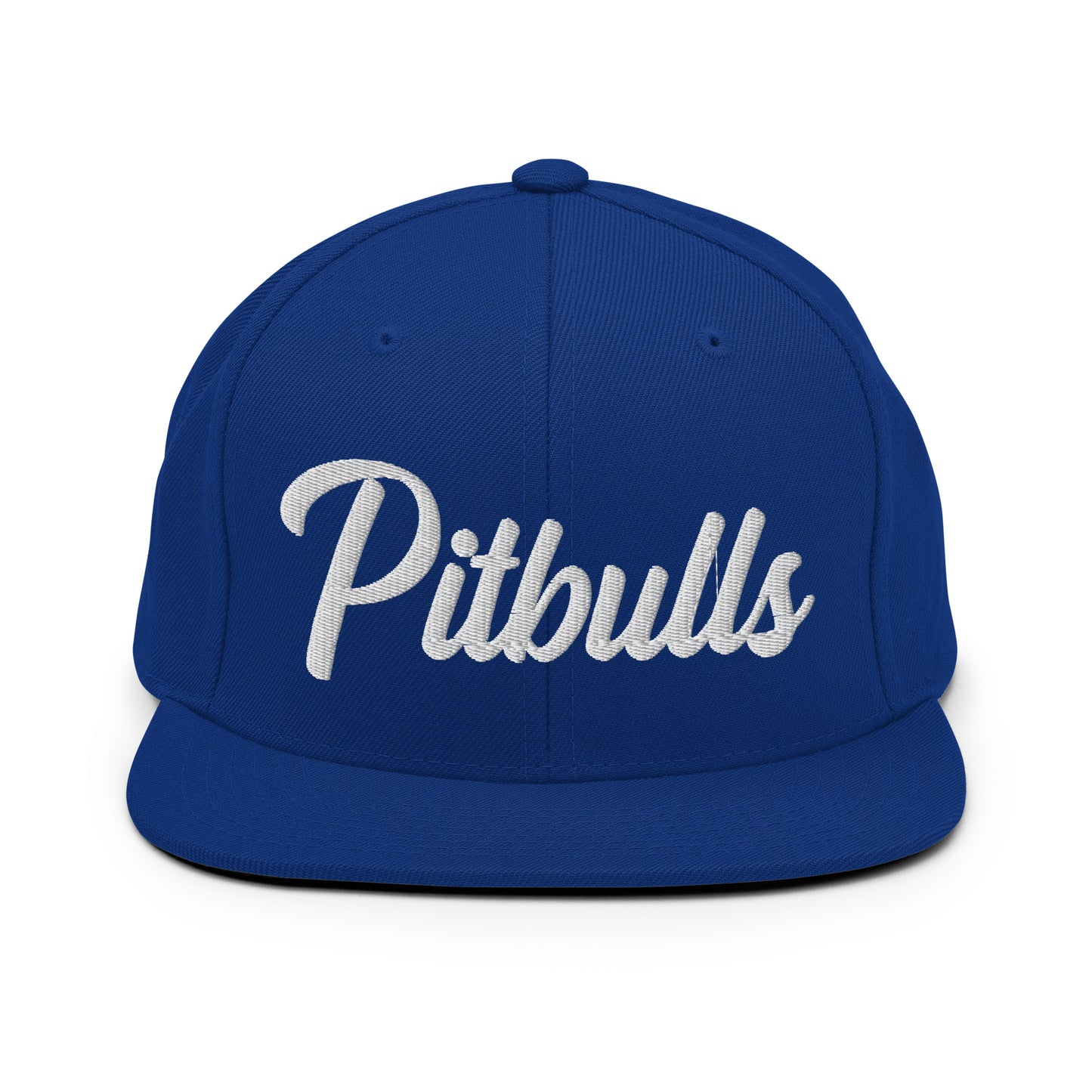 Pitbulls Retro Snapback, Embroidered Print