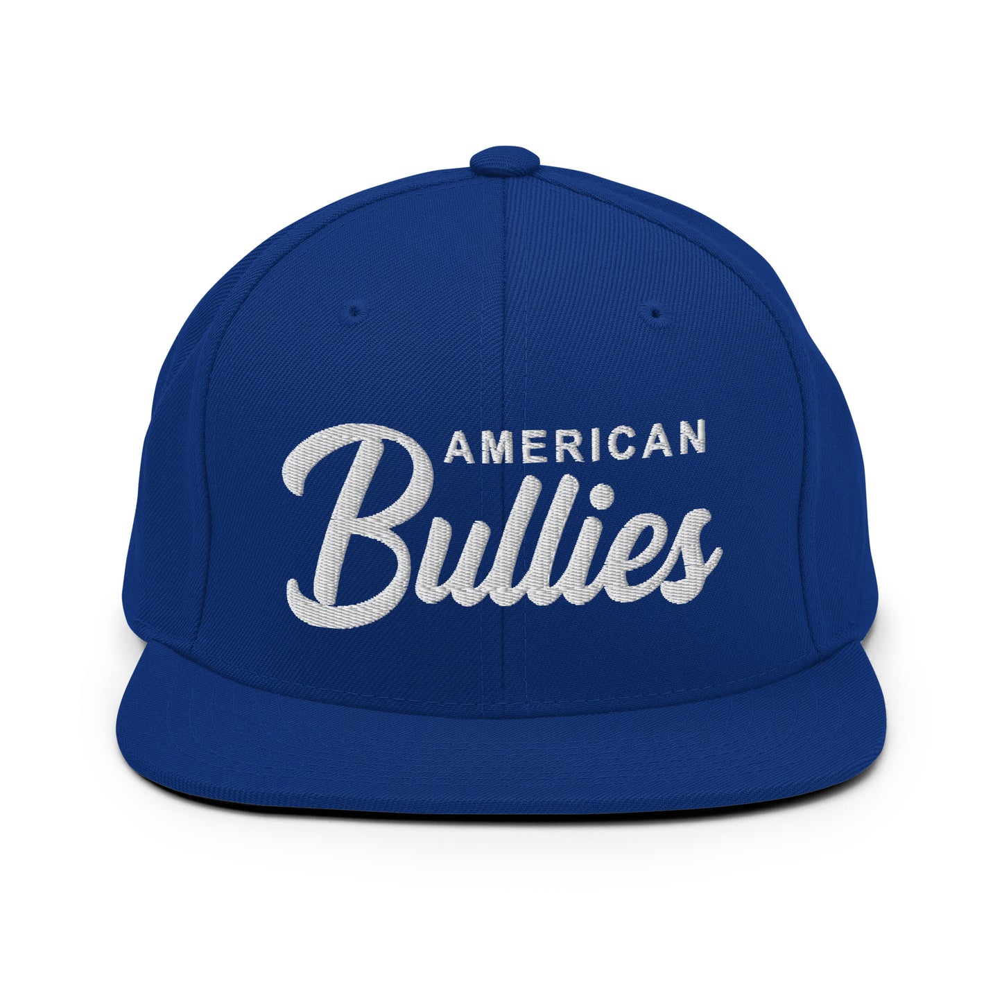 American Bullies Retro Snapback, Embroidered Print