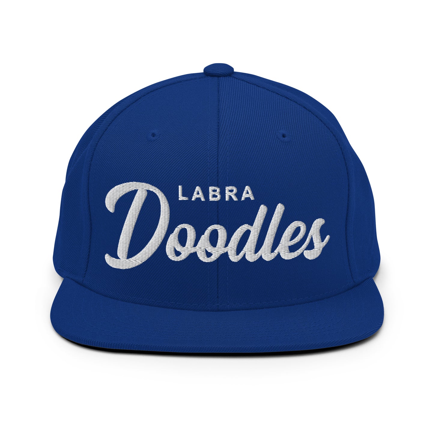 LABRA Doodles Retro Snapback, Embroidered Print