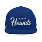 Basset Hounds Retro Snapback, Embroidered Print