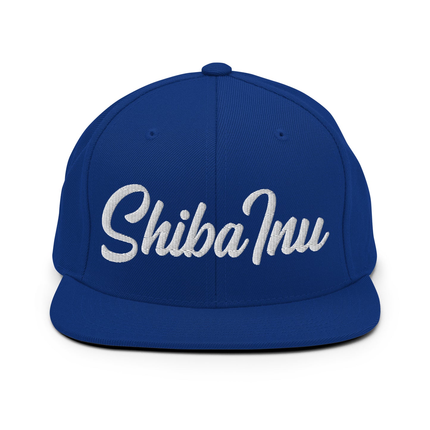 Shiba Inu Retro Snapback, Embroidered Print