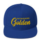 Golden RETRIEVERS Ver. 2 Retro Snapback, Embroidered Print