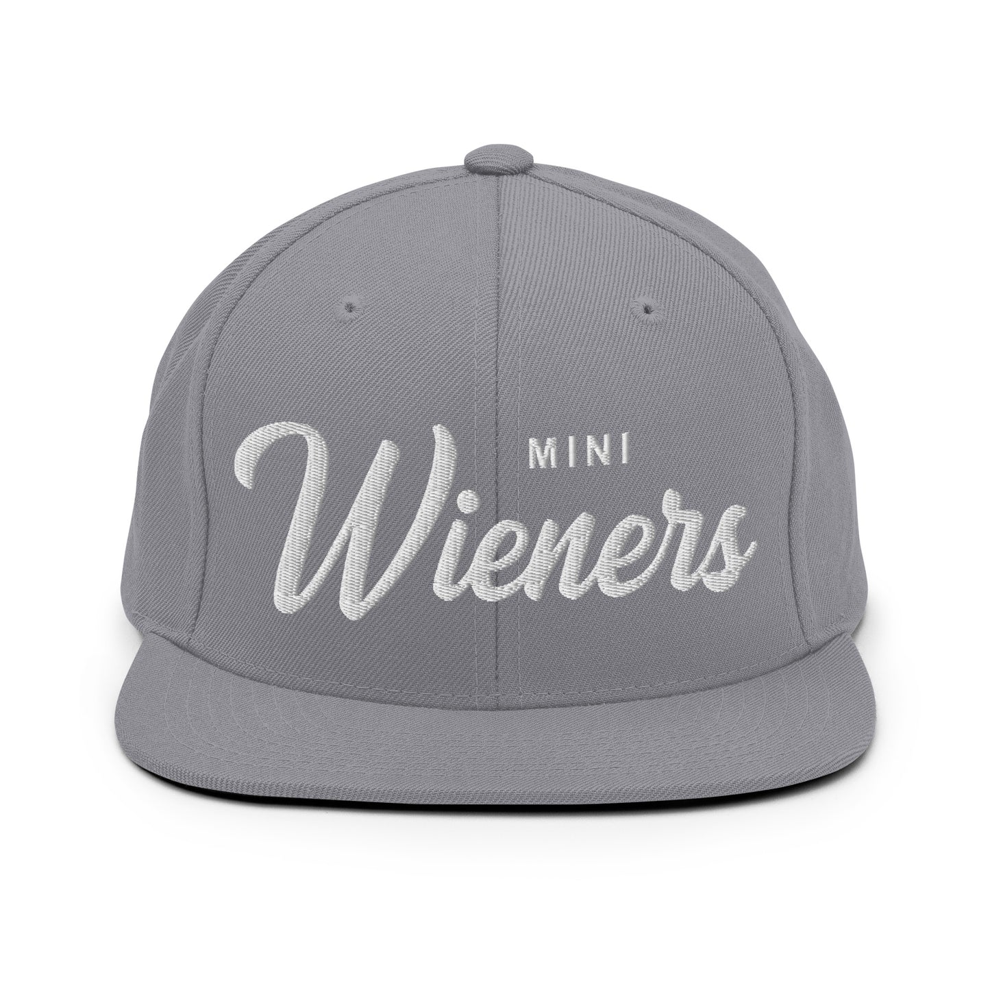 MINI Wieners (Mini Dachshund) Retro Snapback, Embroidered Print