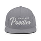 Standard Poodles Retro Snapback, Embroidered Print