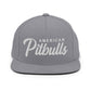 American Pitbulls Retro Snapback, Embroidered Print