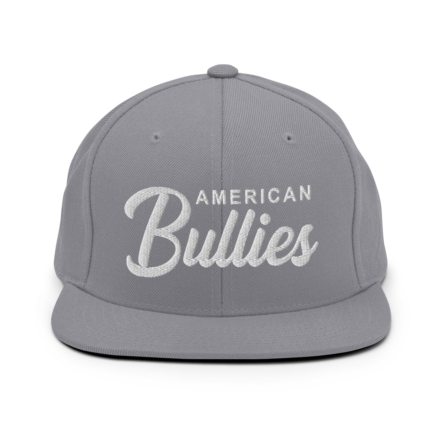 American Bullies Retro Snapback, Embroidered Print