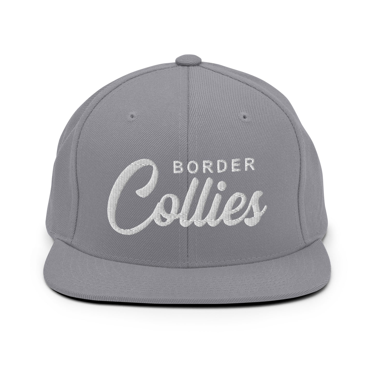 Border Collies Retro Snapback, Embroidered Print