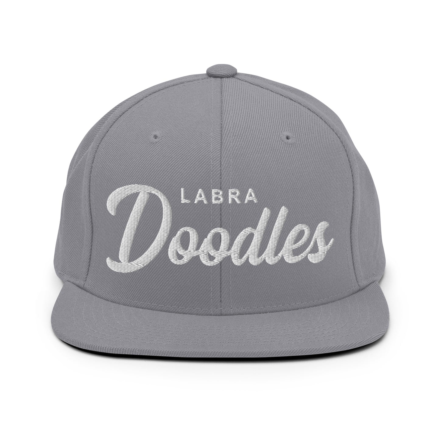 LABRA Doodles Retro Snapback, Embroidered Print