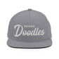 BERNE Doodles Retro Snapback, Embroidered Print