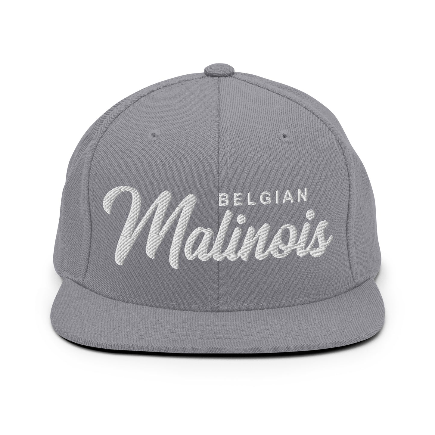 Belgian Malinois Retro Snapback, Embroidered Print