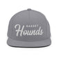 Basset Hounds Retro Snapback, Embroidered Print